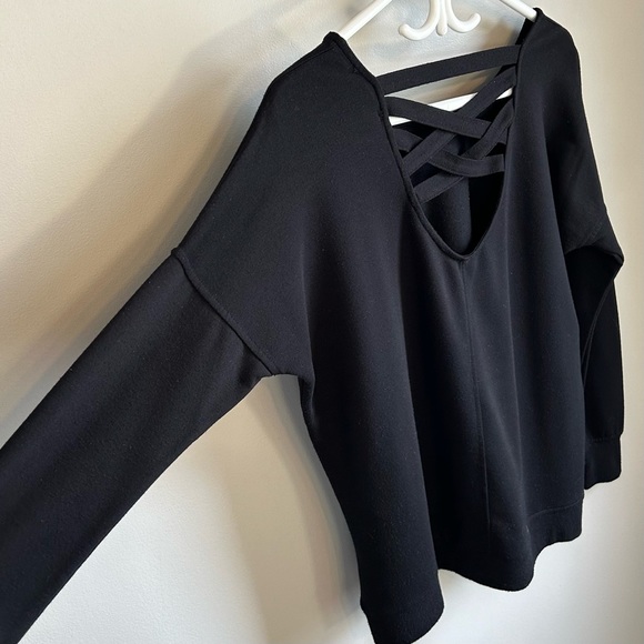 2/$40👟ACX Active Crisscross Back Drop Sweatshirt L (L-XL FIT) - Picture 1 of 9